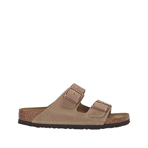 BIRKENSTOCK WOMEN'S ARIZONA SOFT FOOTBED SANDALS - SIZE 11.5 (EU M42) - TOBACCO New