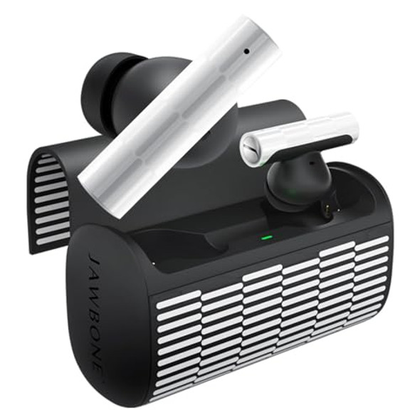 JAWBONE JAMBUDS BLUETOOTH EARBUDS TRUE ACTIVE NOISE CANCELLING - TWE-CHK - WHITE