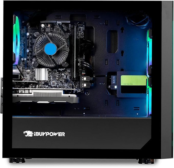 IBUYPOWER ELEMENT MINI 9300 RYZEN 3 3100 8GB 240GB SSD AMD RADEON RX 550 - BLACK New