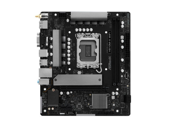 ASRock H810M-X WIFI LGA 1851 Intel H810 Micro ATX Motherboard