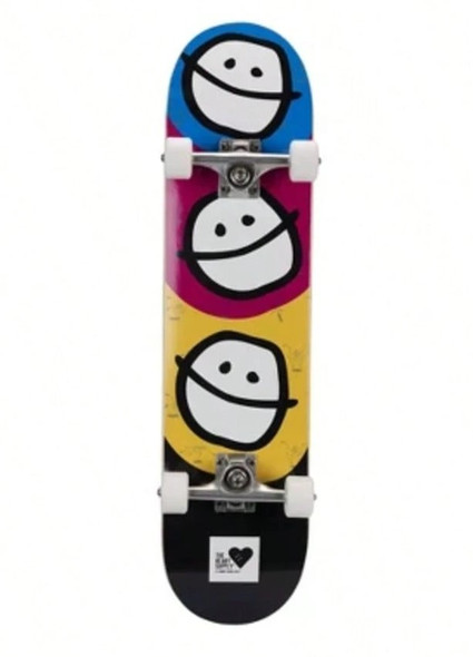 THE HEART SUPPLY 31" STANDARD SKATEBOARD - MR SCHILL - MULTICOLOR New THE HEART SUPPLY 31" STANDARD SKATEBOARD - MR SCHILL - MULTICOLOR New