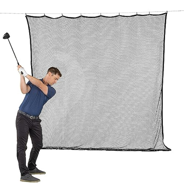 GOSPORTS SPORTS NETTING 10FT HITTING NET GOLF BASEBALL HOCKEY SOCCER - BLACK New GOSPORTS SPORTS NETTING 10FT HITTING NET GOLF BASEBALL HOCKEY SOCCER - BLACK New