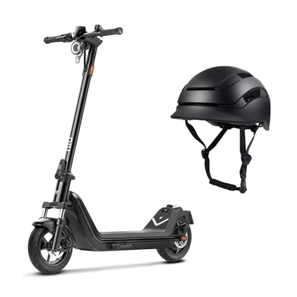 NIU ELECTRIC SCOOTER KQI 300P (BLACK) AND KQI SCOOTER HELMET BUNDLE - BLACK NIU ELECTRIC SCOOTER KQI 300P (BLACK) AND KQI SCOOTER HELMET BUNDLE - BLACK