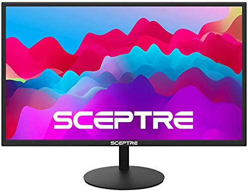 Sceptre 27" FHD LED Gaming Monitor 75Hz 2X HDMI VGA E279W-19203RD - Black