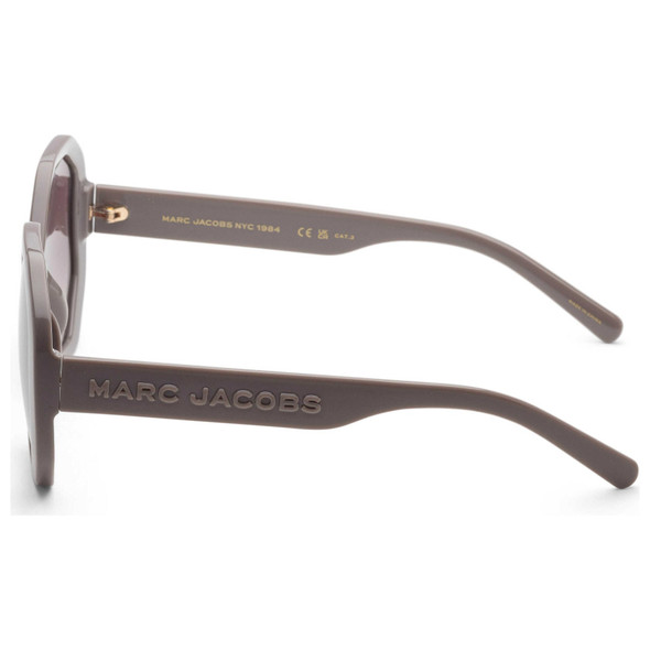 MARC JACOBS WOMEN'S ROUND SUNGLASSES, 53MM - GRAY