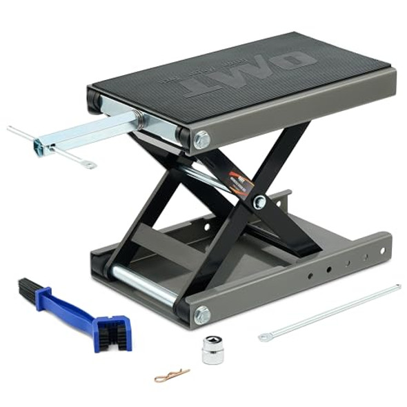 ORION MOTOR TECH MOTORCYCLE LIFT 1100LB SCISSOR LIFT - GRAY ORION MOTOR TECH MOTORCYCLE LIFT 1100LB SCISSOR LIFT - GRAY