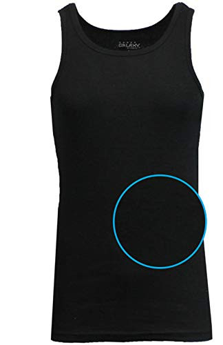 Samsung Galaxy by Harvic Single or 3-Pack Mens Heavy-Weight Ribbed Tank Tops New