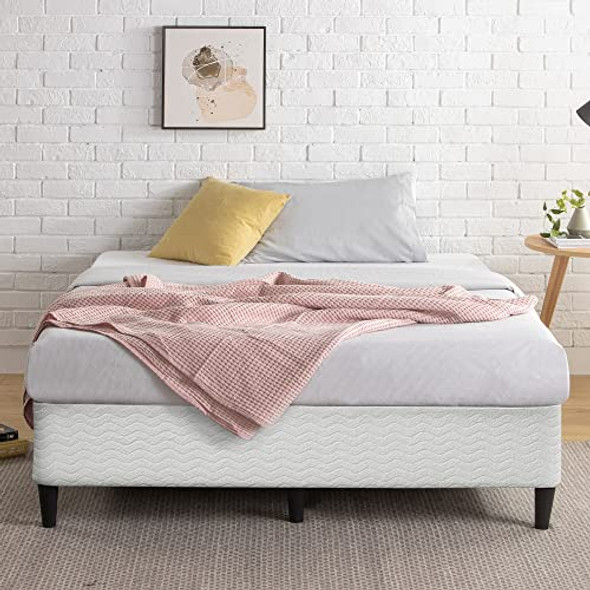ZINUS 14 INCH FREE STANDING SMART BOX SPRING MATTRESS KING - BLACK