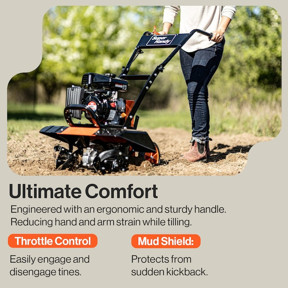 SUPER HANDY SUPERHANDY 79-CC 4-CYCLE 14-IN FORWARD-ROTATING GAS CULTIVATOR SUPER HANDY SUPERHANDY 79-CC 4-CYCLE 14-IN FORWARD-ROTATING GAS CULTIVATOR