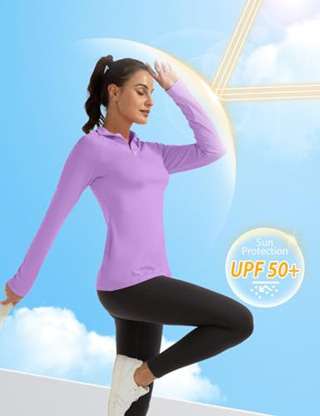 FKEEP WOMEN'S POLO SHIRTS LONG SLEEVE UPF 50+ SUN PROTECTION TENNIS GOLF VS-XS New FKEEP WOMEN'S POLO SHIRTS LONG SLEEVE UPF 50+ SUN PROTECTION TENNIS GOLF VS-XS New