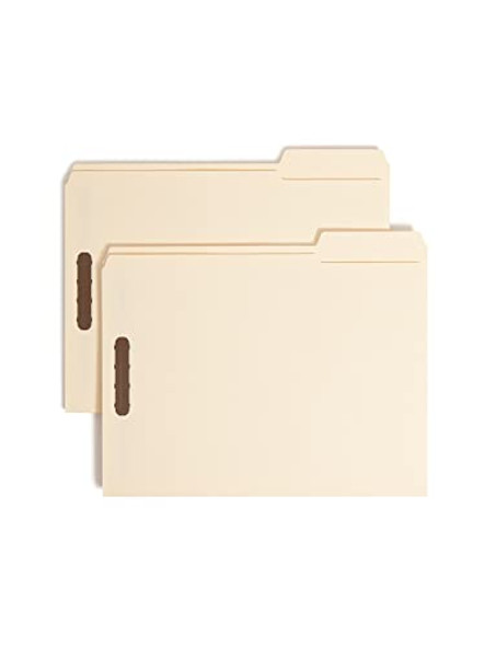 SMEAD FASTENER FILE FOLDER, 2 FASTENERS, REINFORCED 14580 - MANILA New SMEAD FASTENER FILE FOLDER, 2 FASTENERS, REINFORCED 14580 - MANILA New
