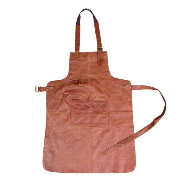 LEGEND FORGE TOOLS LEGEND FORGE LEATHER WORK APRON - BROWN LEGEND FORGE TOOLS LEGEND FORGE LEATHER WORK APRON - BROWN