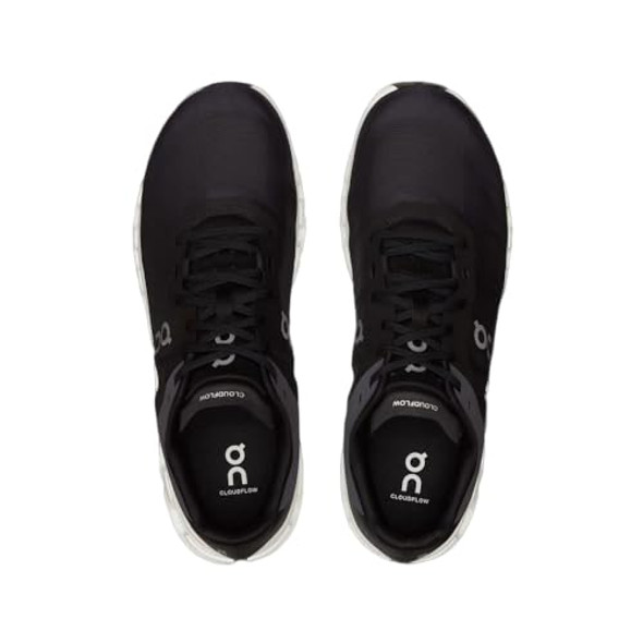 ON CLOUDFLOW 4 WOMEN'S - SIZE 9 - BLACK/WHITE ON CLOUDFLOW 4 WOMEN'S - SIZE 9 - BLACK/WHITE