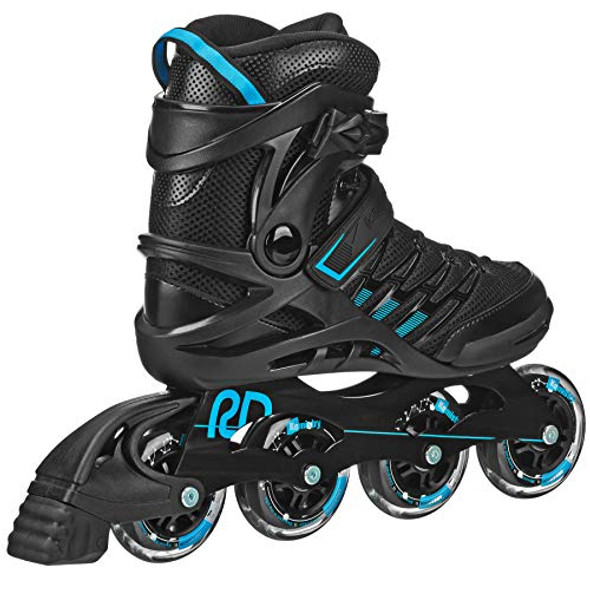 ROLLER DERBY ROLLER DERBY AERIO MEN'S INLINE SKATES SIZE 10 - BLACK/BLUE