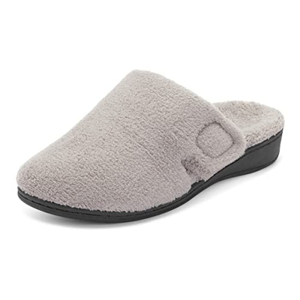 10000148051 VIONIC WOMEN'S INDULGE GEMMA SLIPPER - LIGHT GRAY - SIZE 11 10000148051 VIONIC WOMEN'S INDULGE GEMMA SLIPPER - LIGHT GRAY - SIZE 11