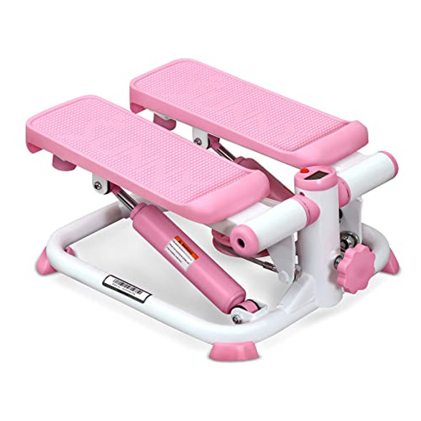SUNNY HEALTH FITNESS MINI STEPPERS FOR EXERCISE AT HOME STAIR STEP - PINK SUNNY HEALTH FITNESS MINI STEPPERS FOR EXERCISE AT HOME STAIR STEP - PINK