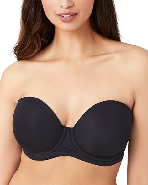 WACOAL WOMENS RED CARPET STRAPLESS CONVERTIBLE BRASIZE WOMEN 34C BLACK New WACOAL WOMENS RED CARPET STRAPLESS CONVERTIBLE BRASIZE WOMEN 34C BLACK New