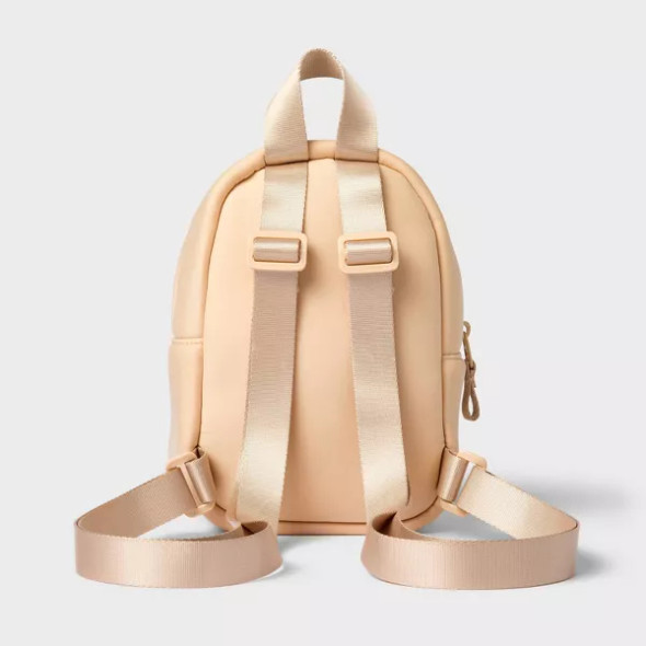 ALL IN MOTION 8.5" NEOPRENE MINI BACKPACK - CREAM ALL IN MOTION 8.5" NEOPRENE MINI BACKPACK - CREAM