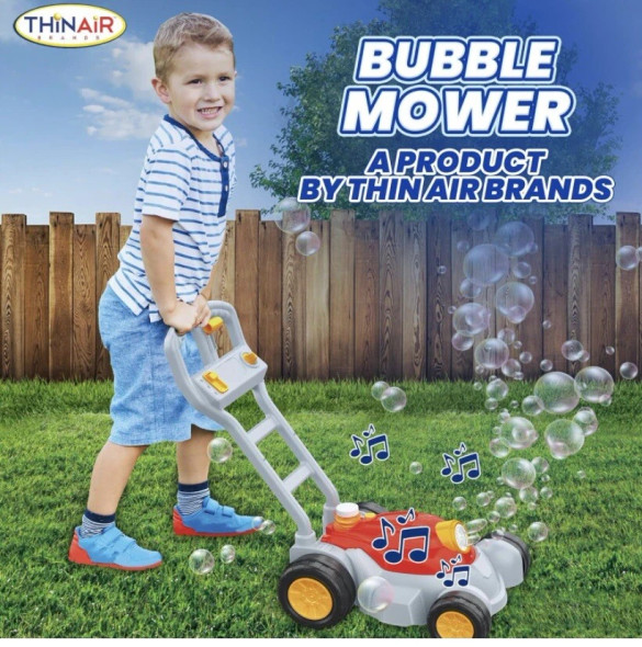 LAWN MOWER BUBBLE CAR LIGHTING MUSIC