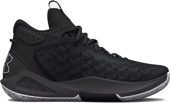 3024979-002 UNDER ARMOUR UNISEX HOVR HAVOC 5 CLONE TEAM BLACK/GRAY M12 W13.5