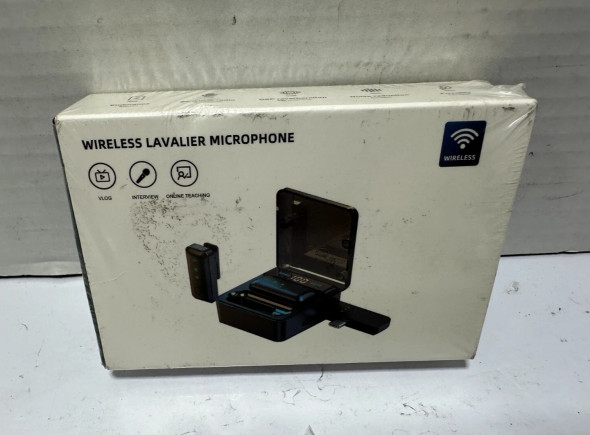 IVANKY S52 WIRELESS LAVALIER MICROPHONE 2.4G PORTABLE PLUG AND PLAY New