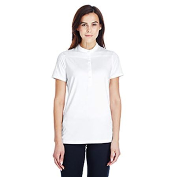 1317218 UNDER ARMOUR LADIES' CORPORATE PERFORMANCE POLO 2.0 WOMEN L WHITE