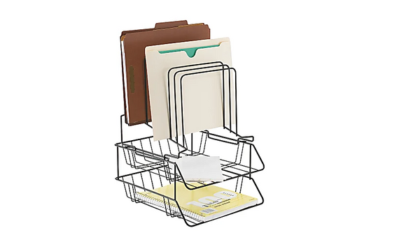 BRENTON STUDIO® WIRE STEP SORT-A-FILE CENTER - BLACK BRENTON STUDIO® WIRE STEP SORT-A-FILE CENTER - BLACK