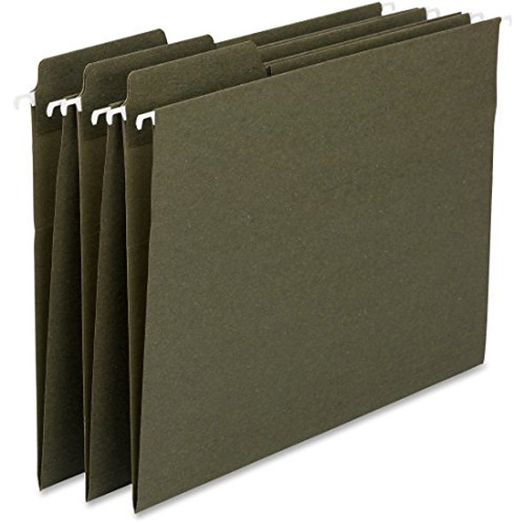 SMEAD 100% RECYCLED FASTAB HANGING FILE FOLDER STANDARD GREEN 20 PER 64137 New SMEAD 100% RECYCLED FASTAB HANGING FILE FOLDER STANDARD GREEN 20 PER 64137 New