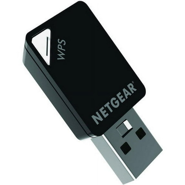 NETGEAR AC600 DUAL BAND WIFI USB ADAPTER, UP TO 433MBPS - BLACK New NETGEAR AC600 DUAL BAND WIFI USB ADAPTER, UP TO 433MBPS - BLACK New
