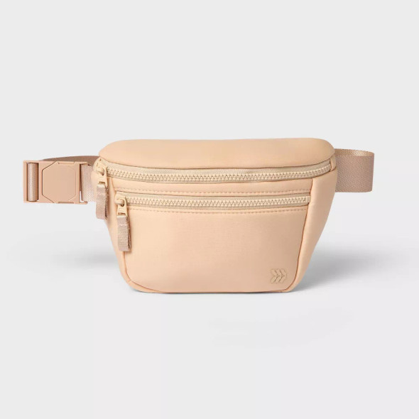 ALL IN MOTION PREMIUM BELT BAG - CREAM ALL IN MOTION PREMIUM BELT BAG - CREAM