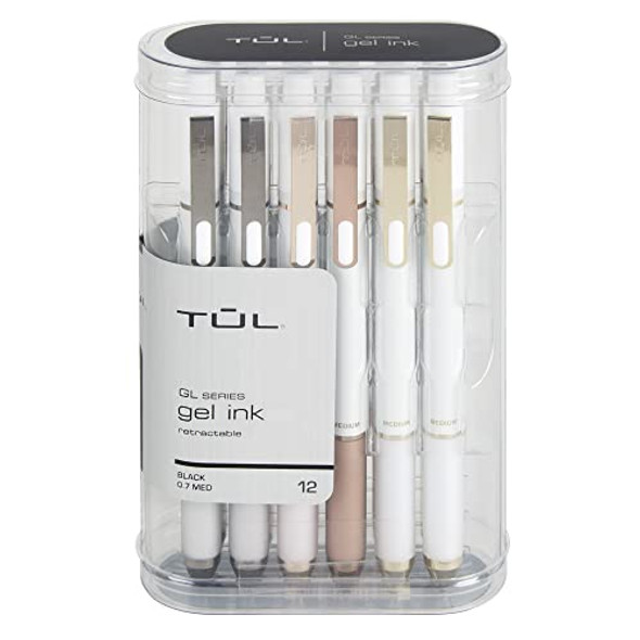 TUL GL SERIES RETRACTABLE GEL PENS MEDIUM POINT 0.7 MM PEARL WHITE BARREL/INK TUL GL SERIES RETRACTABLE GEL PENS MEDIUM POINT 0.7 MM PEARL WHITE BARREL/INK