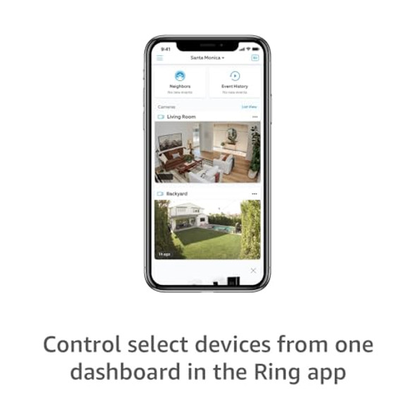 RING ALARM MOTION DETECTOR PET-FRIENDLY SECURITY 90° COVERAGE 25FT 4SP1SZ-0EN0 RING ALARM MOTION DETECTOR PET-FRIENDLY SECURITY 90° COVERAGE 25FT 4SP1SZ-0EN0