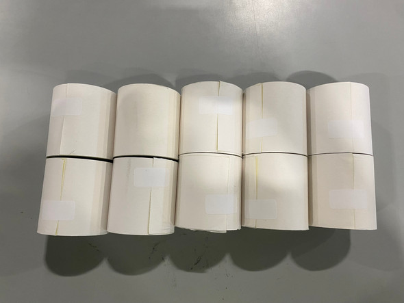 UNIVERSAL 10 ROLLS 2-PLY 3" X 90' CARBONLESS POS PAPER ROLLS - WHITE/CANARY New UNIVERSAL 10 ROLLS 2-PLY 3" X 90' CARBONLESS POS PAPER ROLLS - WHITE/CANARY New