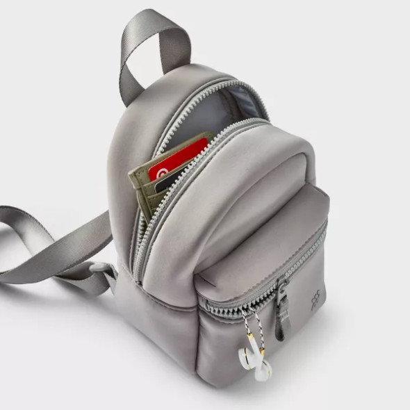 ALL IN MOTION™ 8.5'' NEOPRENE MINI BACKPACK - GRAY
