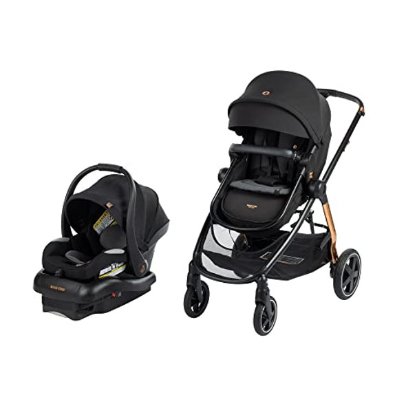 MAXI-COSI ZELIA LUXE 5-IN-1 MODULAR TRAVEL SYSTEM TR455HBN - DARK EMBER