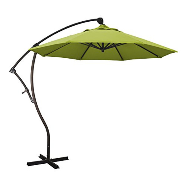 CALIFORNIA UMBRELLA 9' ROUND ALUMINUM CANTILEVER UMBRELLA BA908117-F55 - KIWI CALIFORNIA UMBRELLA 9' ROUND ALUMINUM CANTILEVER UMBRELLA BA908117-F55 - KIWI