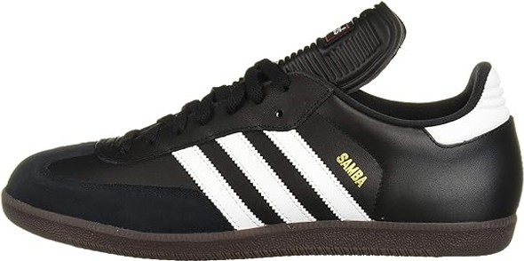 ADIDAS MEN'S SAMBA CLASSIC INDOOR SOCCER SHOE - SIZE: 10.5 - BLACK/WHITE/BLACK New ADIDAS MEN'S SAMBA CLASSIC INDOOR SOCCER SHOE - SIZE: 10.5 - BLACK/WHITE/BLACK New