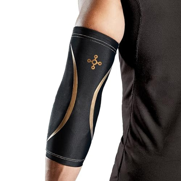 01-63162 TOMMIE COPPER ELBOW COMPRESSION SLEEVE MEN/WOMEN L/XL - BLACK 01-63162 TOMMIE COPPER ELBOW COMPRESSION SLEEVE MEN/WOMEN L/XL - BLACK