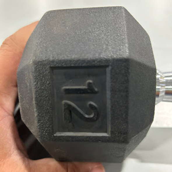 ALL IN MOTION HEX DUMBBELL - ALL IN MOTIONâ„¢ 12LBS - BLACK ALL IN MOTION HEX DUMBBELL - ALL IN MOTIONâ„¢ 12LBS - BLACK