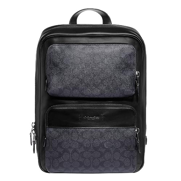 C5328 COACH MEN'S SIGNATURE GOTHAM BACKPACK - CHARCOAL/BLACK - SIZE STANDARD New C5328 COACH MEN'S SIGNATURE GOTHAM BACKPACK - CHARCOAL/BLACK - SIZE STANDARD New