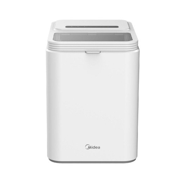 MIDEA ICE MAKER COUNTERTOP BULLET ICE 26 LBS 2 ICE SIZES - WHITE New MIDEA ICE MAKER COUNTERTOP BULLET ICE 26 LBS 2 ICE SIZES - WHITE New