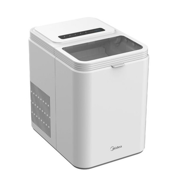 MIDEA ICE MAKER COUNTERTOP BULLET ICE 26 LBS 2 ICE SIZES - WHITE New MIDEA ICE MAKER COUNTERTOP BULLET ICE 26 LBS 2 ICE SIZES - WHITE New