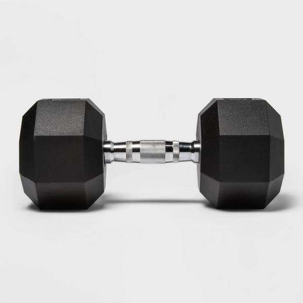 ALL IN MOTION HEX DUMBBELL 40LBS - BLACK/CHROME ALL IN MOTION HEX DUMBBELL 40LBS - BLACK/CHROME