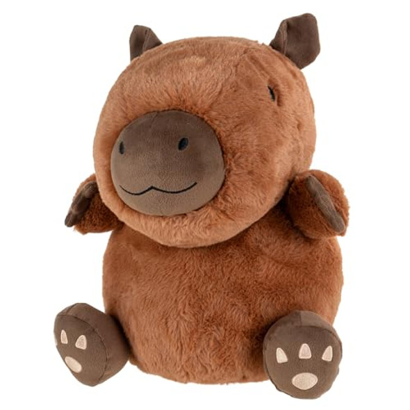 Russ 14" Capybara Plush - Ultrasoft Official Jazwares RBCR00787 BROWN New Russ 14" Capybara Plush - Ultrasoft Official Jazwares RBCR00787 BROWN New