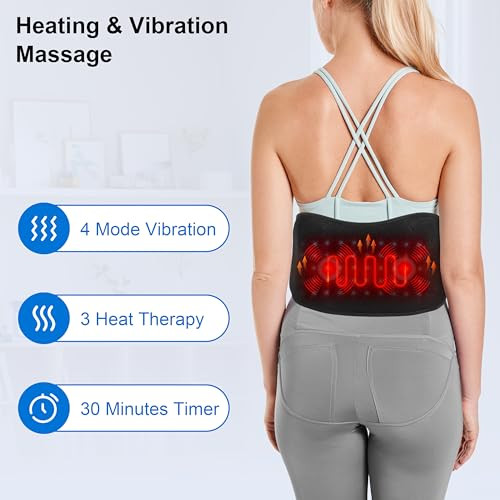 WEETALL CORDLESS RED LIGHT THERAPY BELT: 5200MAH RECHARGEABLE INFRARED LIGHT
