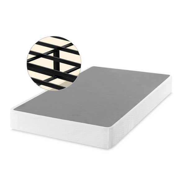 ZINUS 9" METAL SMART BOX SPRING, MATTRESS FOUNDATION STRONG METAL FRAME TWIN
