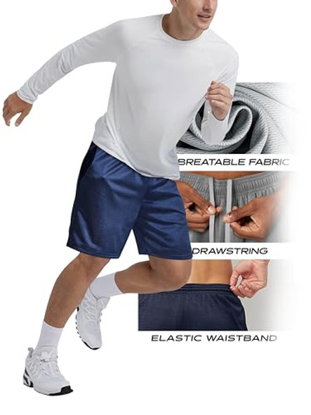 MA CROIX MENS BASIC MESH SHORTS BASKETBALL GYM WORKOUT BLEU SIZE M New MA CROIX MENS BASIC MESH SHORTS BASKETBALL GYM WORKOUT BLEU SIZE M New