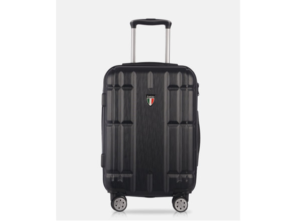 TUCCI MASSA SPINNER WHEELED SUITCASE 3 PIECE SET (20", 26", 30") - BLACK TUCCI MASSA SPINNER WHEELED SUITCASE 3 PIECE SET (20", 26", 30") - BLACK