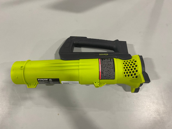 SUN JOE 24-VOLT ION+ JET BLOWER CORDLESS COMPACT TURBINE TOOL ONLY - GREEN/BLACK