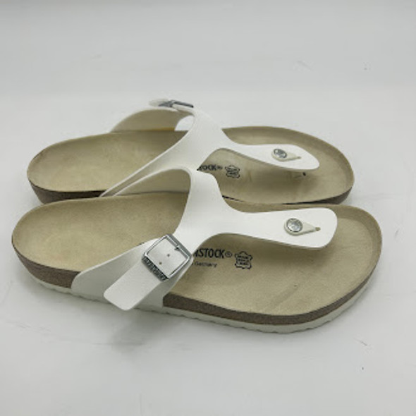 BIRKENSTOCK WOMEN'S GIZEH THONG SANDAL - SIZE: MEN 13 - WHITE BIRKENSTOCK WOMEN'S GIZEH THONG SANDAL - SIZE: MEN 13 - WHITE